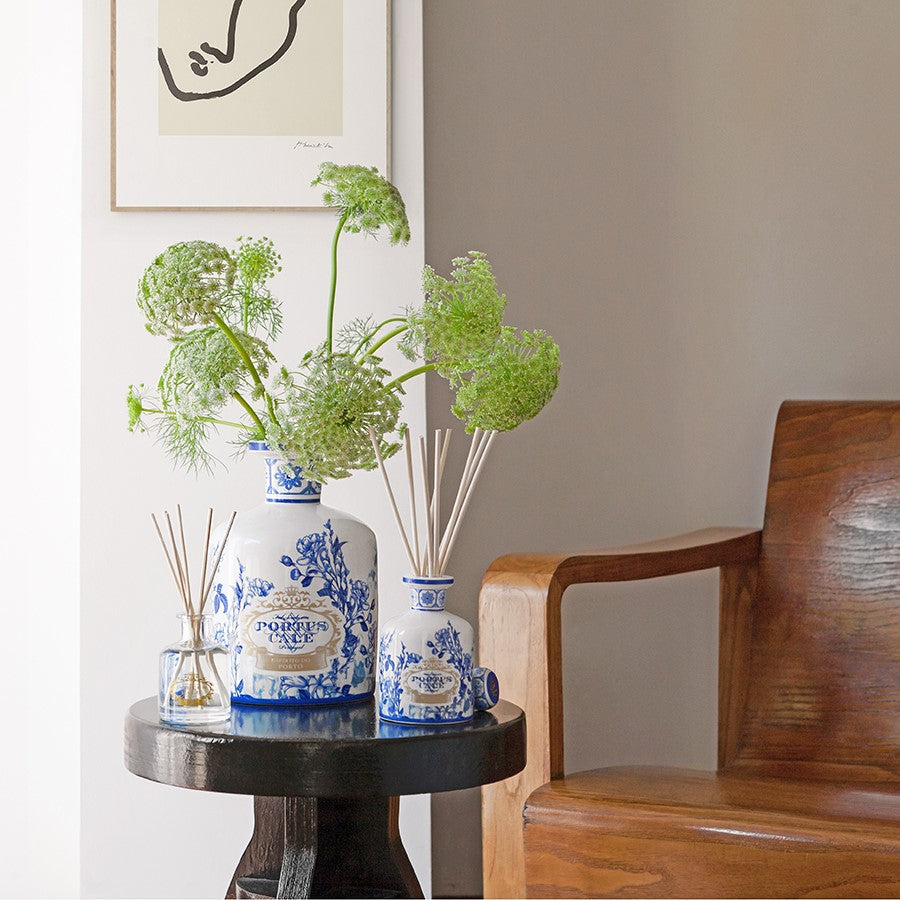 כד למפיץ ריח ענק 2 ליטר Portus Cale Gold & Blue