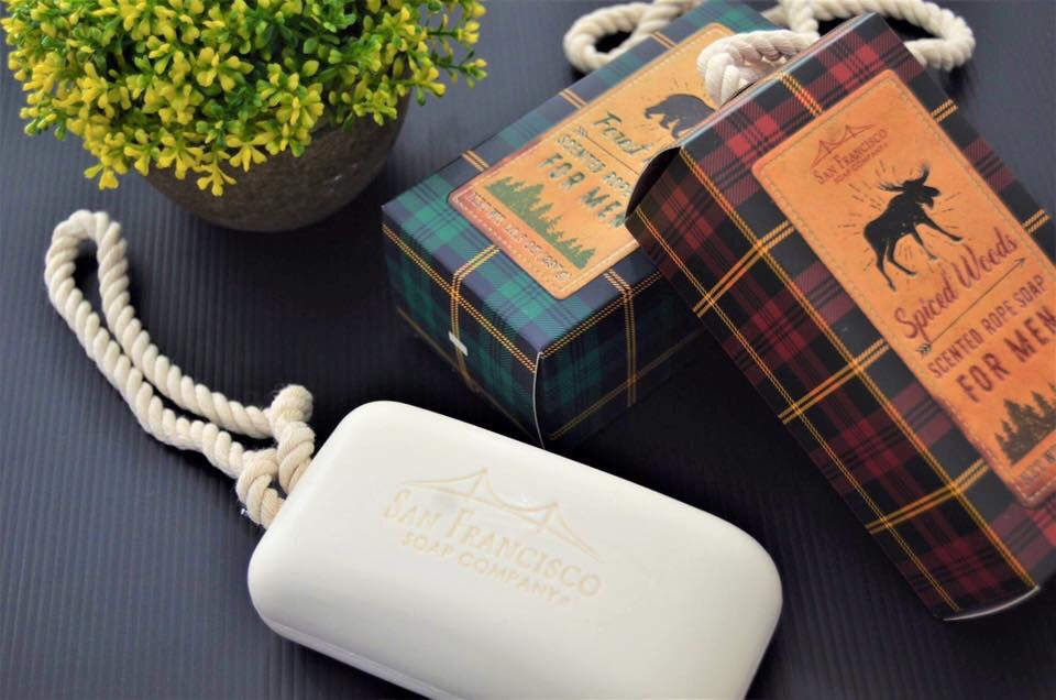 סבון על חבל לגבר Spiced Woods