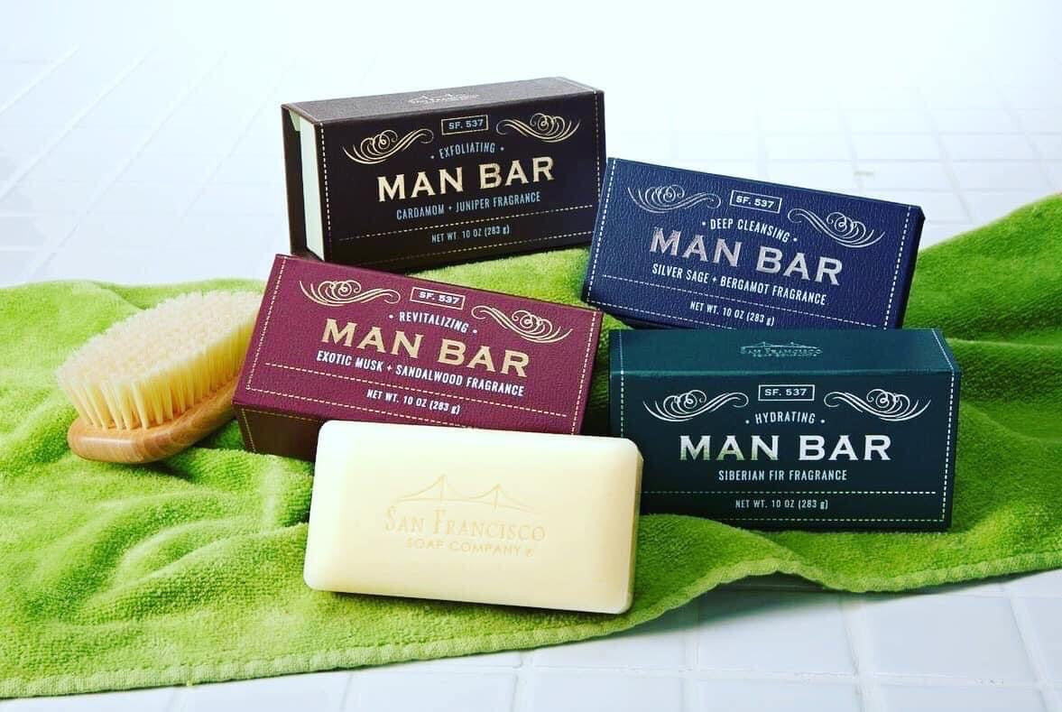 סבון "Man Bar" Exotic Musk+Sandalwood