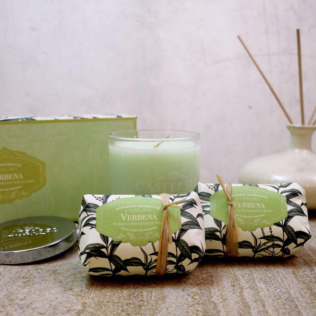 מארז סבונים Castelbel Verbena