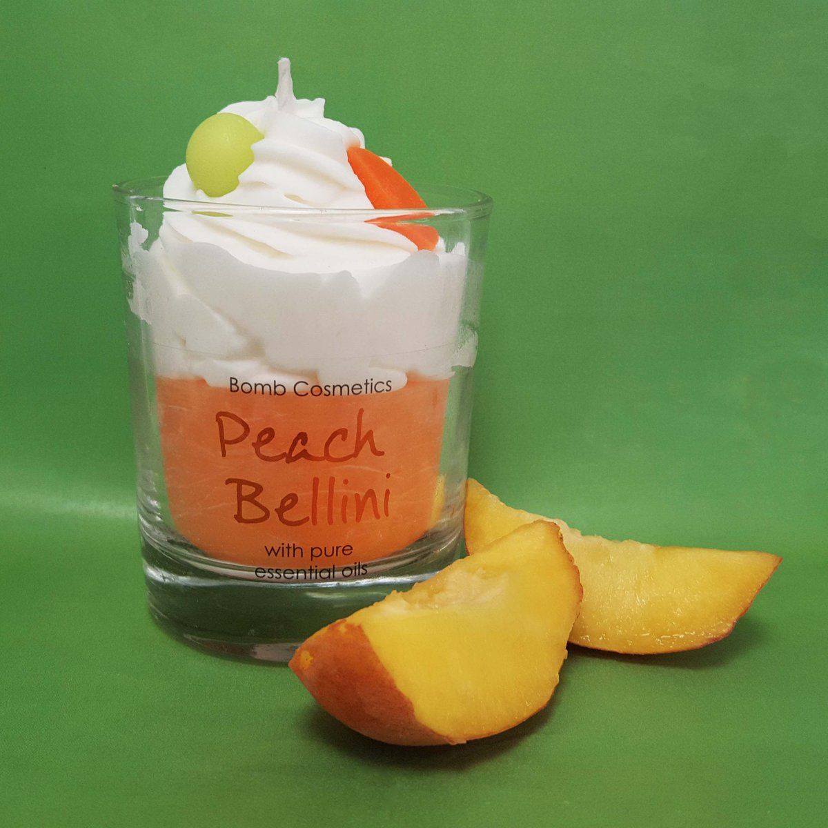Peach Bellini נר קוקטייל