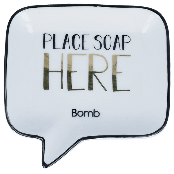 סבונית קרמיקה Place Soap Here