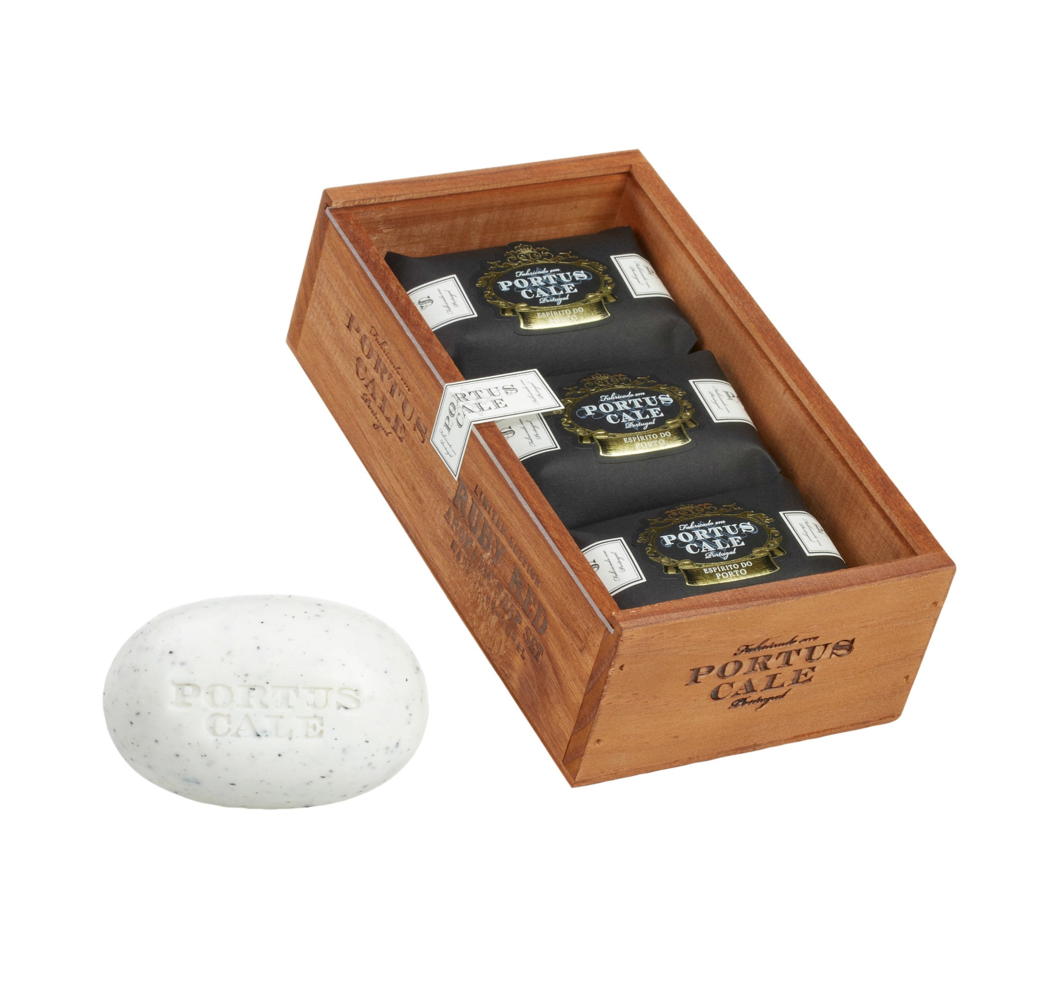 מארז סבונים Portus Cale Ruby Red