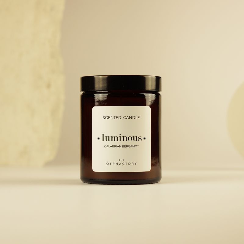 נר סויה THE OLPHACTORY Luminous [CALABRIAN BERGAMOT] 135 גרם