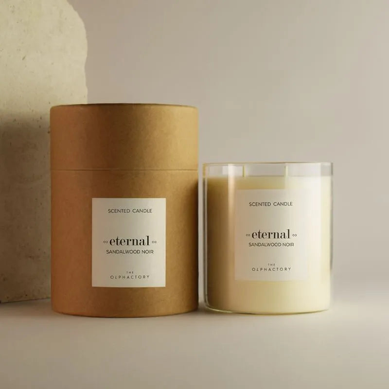SANDALWOODNOIR candle 790gr אולפקטורי
