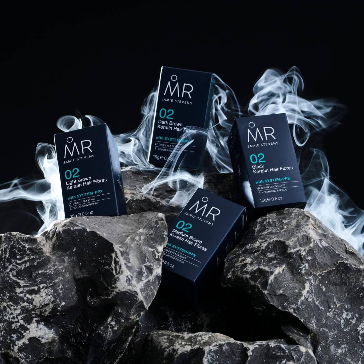MR. Keratin Hair Fibres סיבי קֶרָאטִין הבונים באופן מידי נפח לשיער דק או דליל
