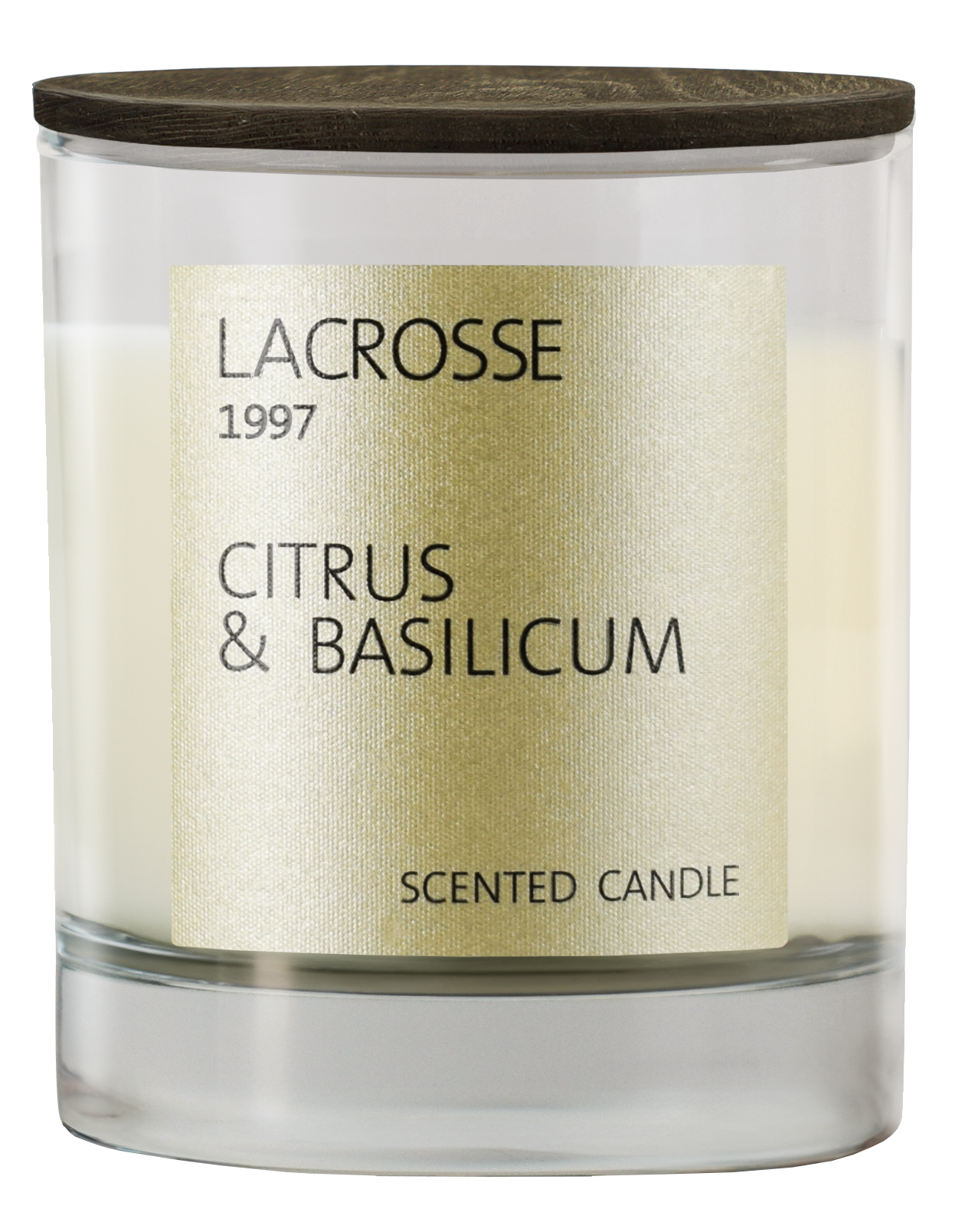 נר ארומטי LACROSSE Citrus & Basilicum 200 גרם
