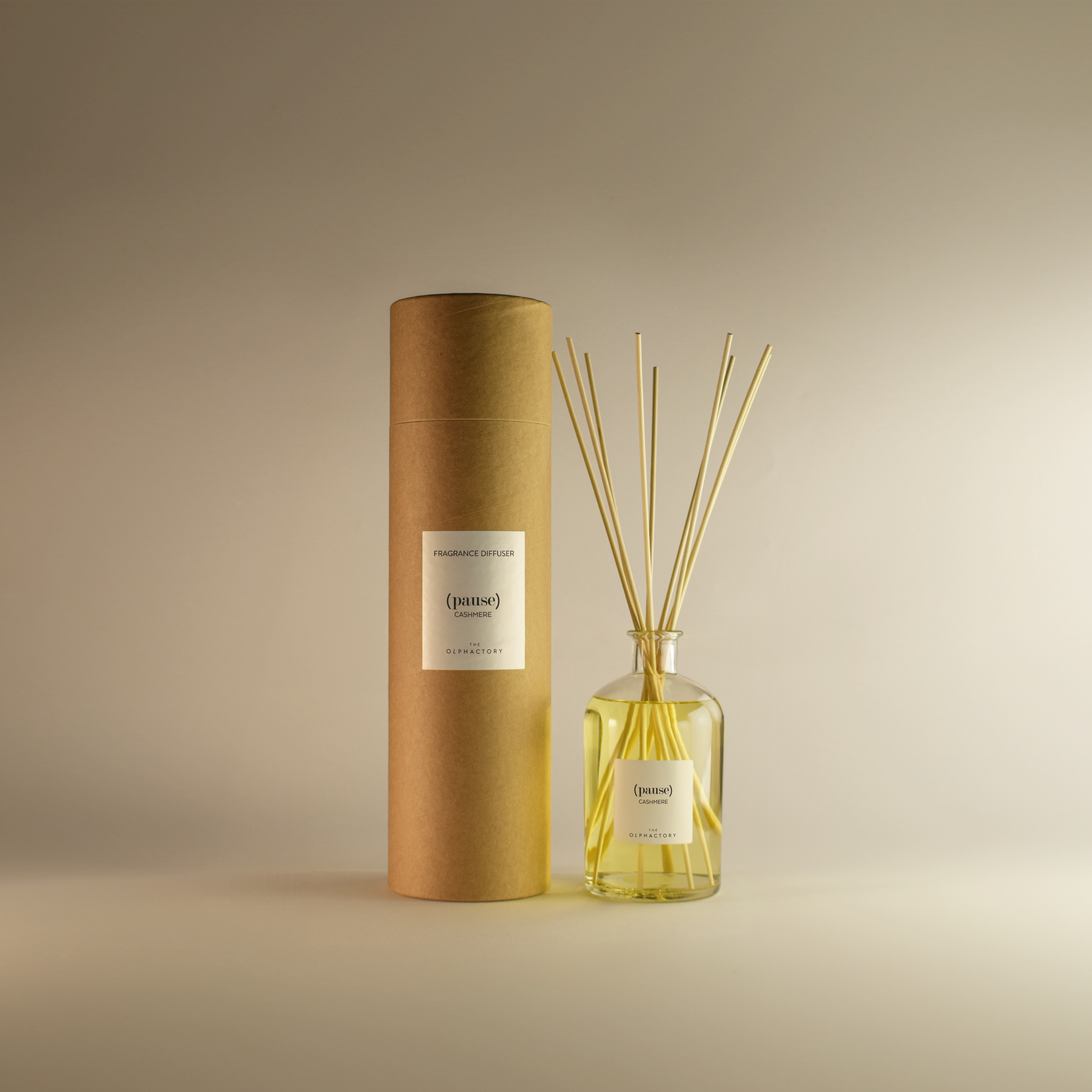 The Olphactory 1L Pause diffuser and a tube