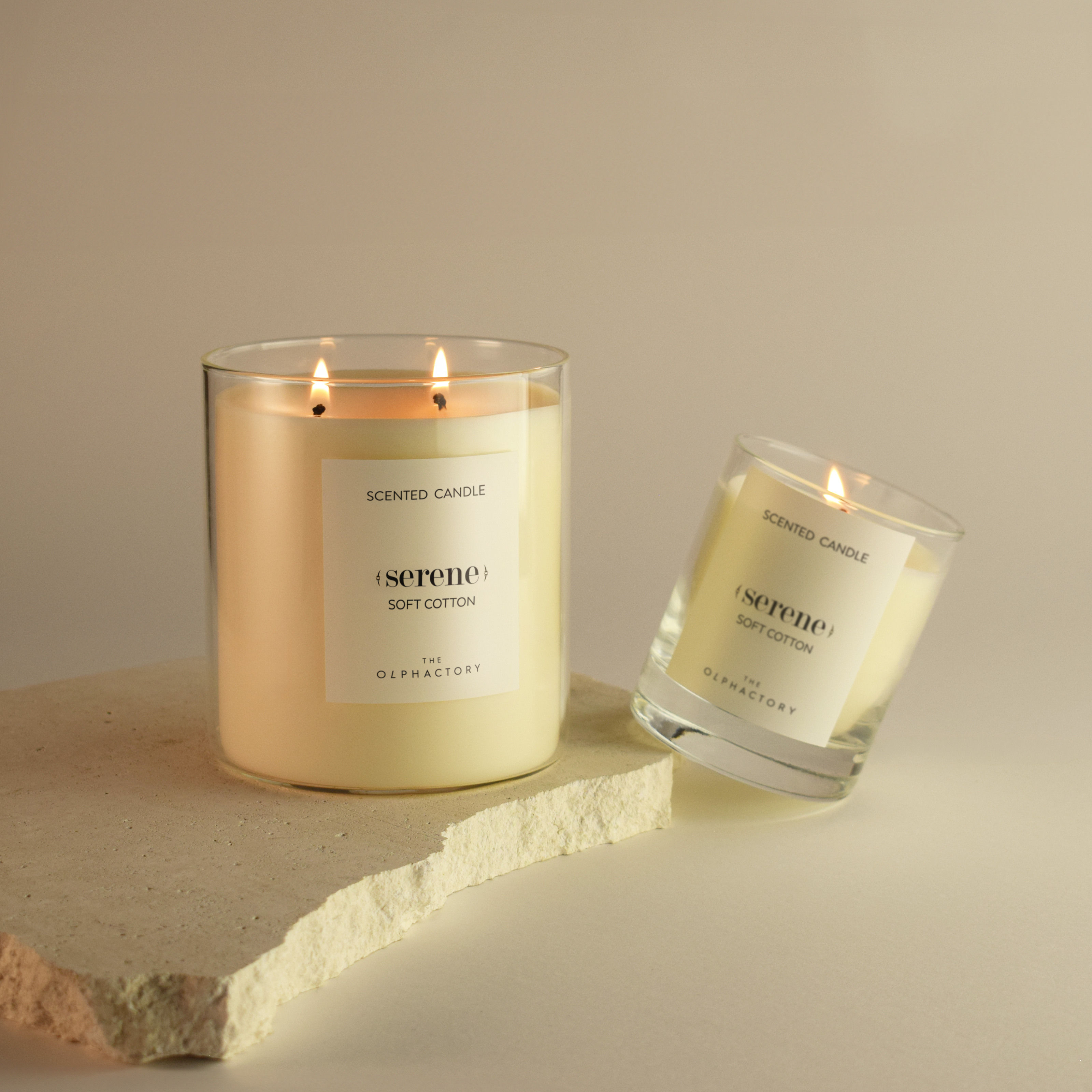 SOFTCOTTON serene candle 790gr