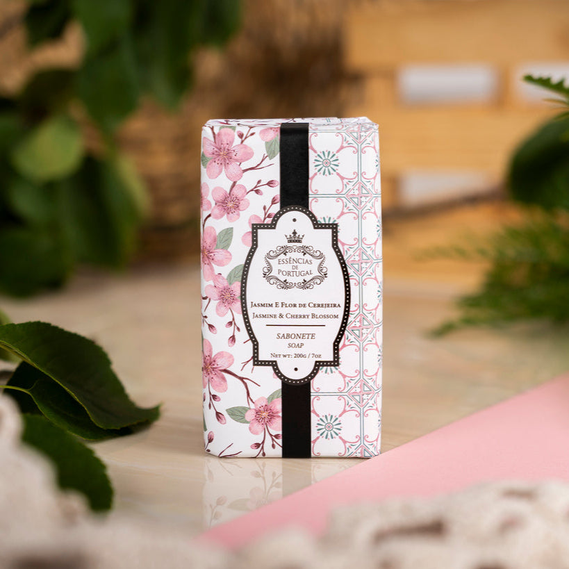 ESSENCIASPT Jasmine and cherry blossom soap