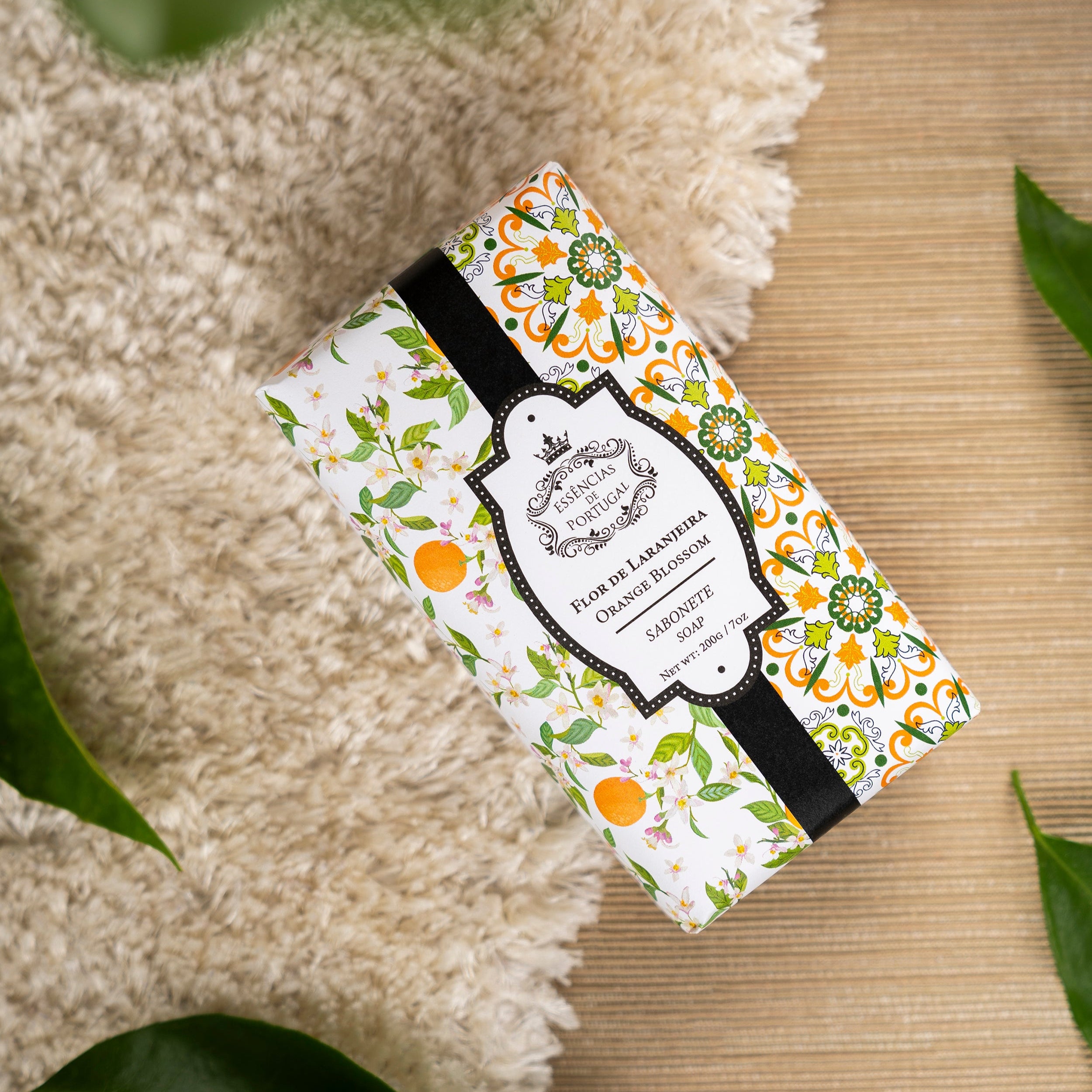 ESSENCIASPT TILE SOAP ORANGE BLOSSOM