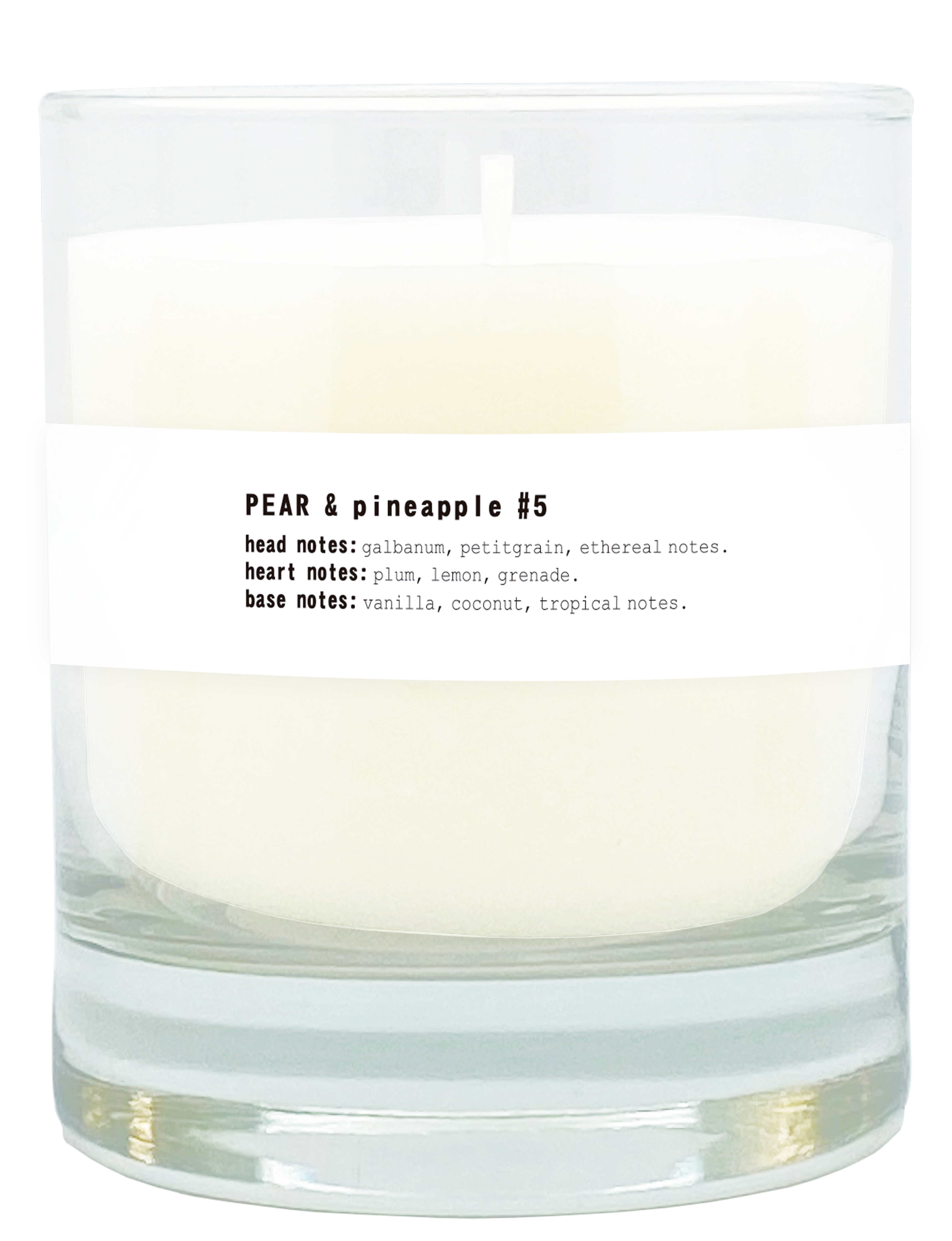 נר בניחוח Pear & Pineapple #5 מבית LAB CO