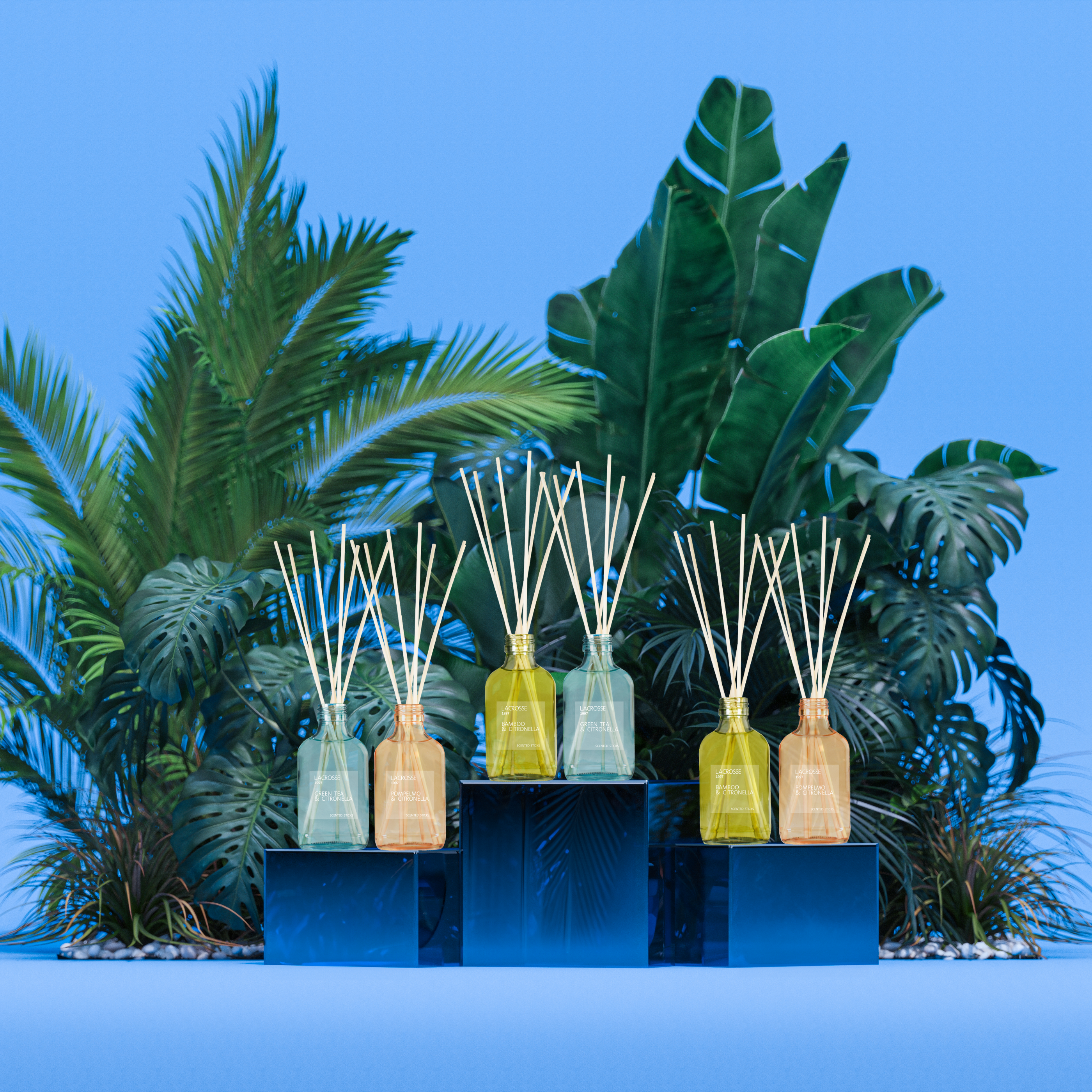 מפיץ ריח LACROSSE [Fresh Codes] Bamboo & Citronella 100 מ"ל | מרחיק יתושים טבעי