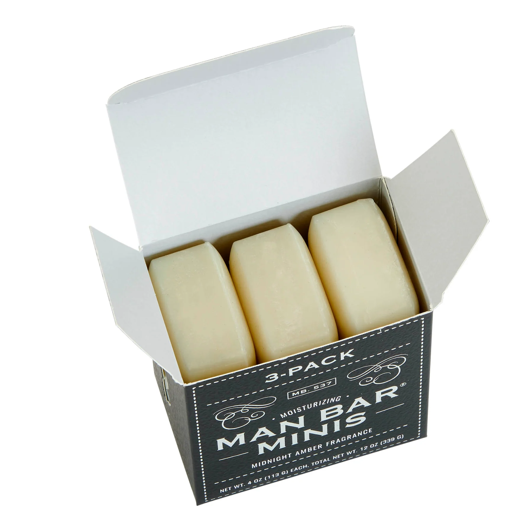 מארז סבוני "Man Bar" Midnight Amber