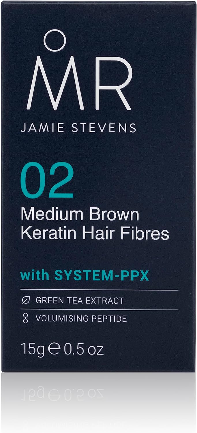 MR. Keratin Hair Fibres סיבי קֶרָאטִין הבונים באופן מידי נפח לשיער דק או דליל