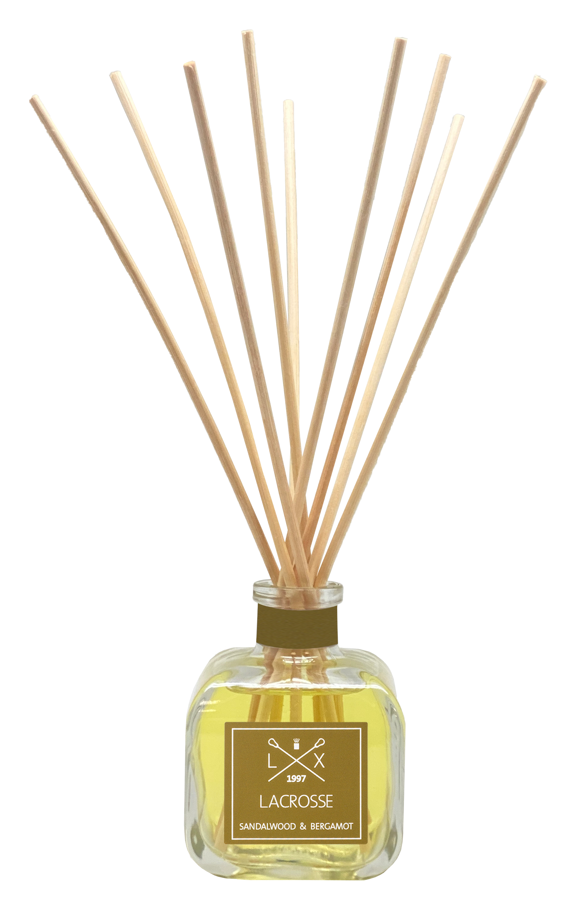 מפיץ ריח 200 מיל LACROSSE Sandalwood & Bergamot NEW