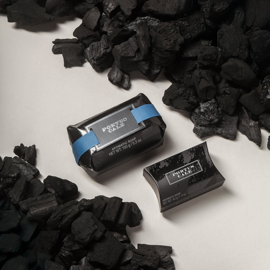 Black-Edition-סבון 40 גרם וסבון 150 גרם פורטוס קאלה