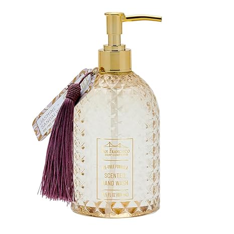 San Francisco Soap Company - Botanical Tassel Hand Soap
Jasmine & Sandalwood