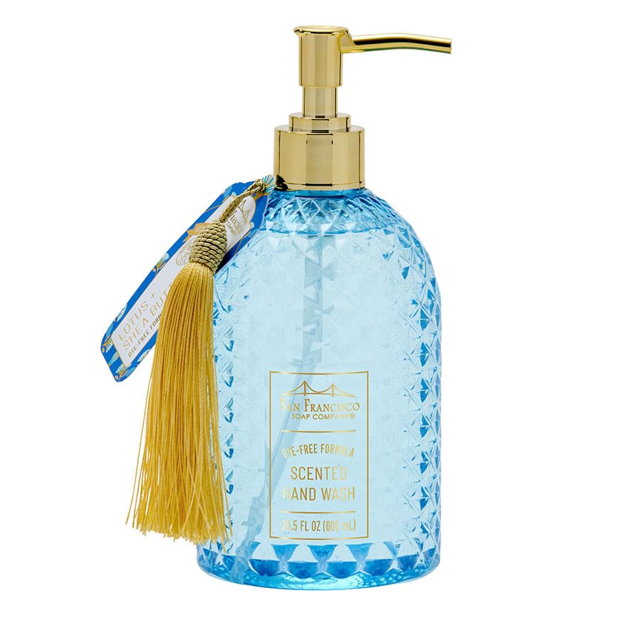 San Francisco Soap Company Botanical Tassel Hand Soap Lotus & Shea Butter