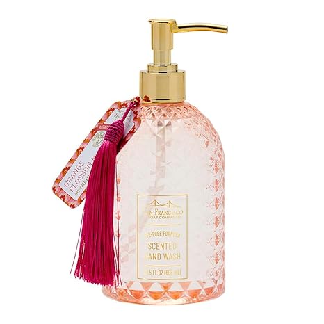 San Francisco Soap Company - Botanical Tassel Hand Soap Orange Blossom Musk