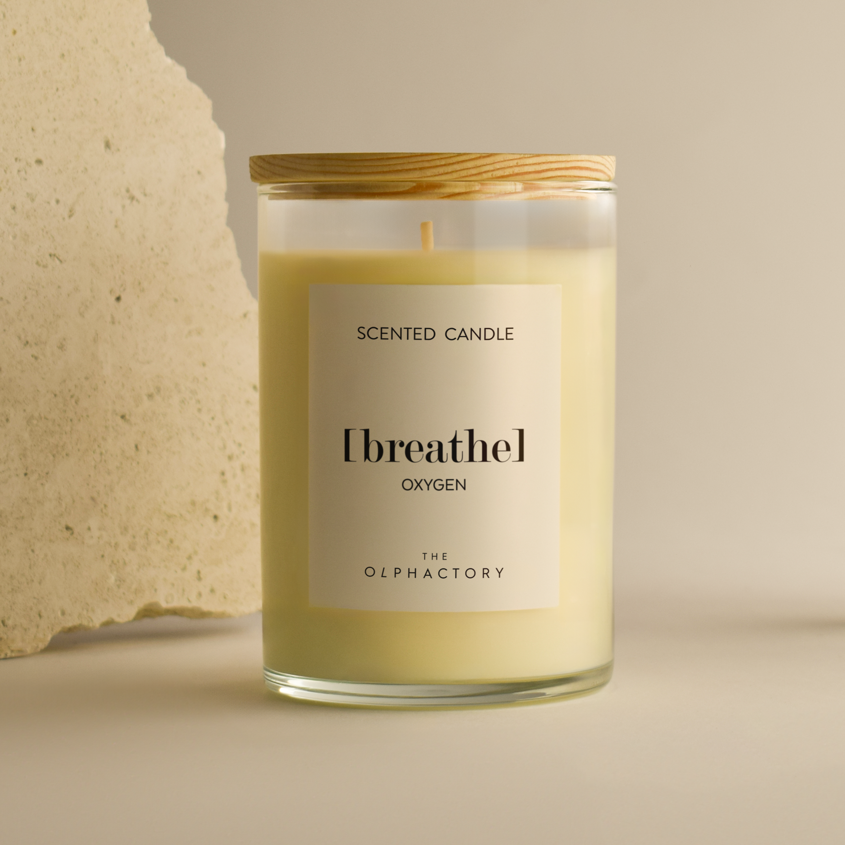 The Olphactory 350gr candle breathe