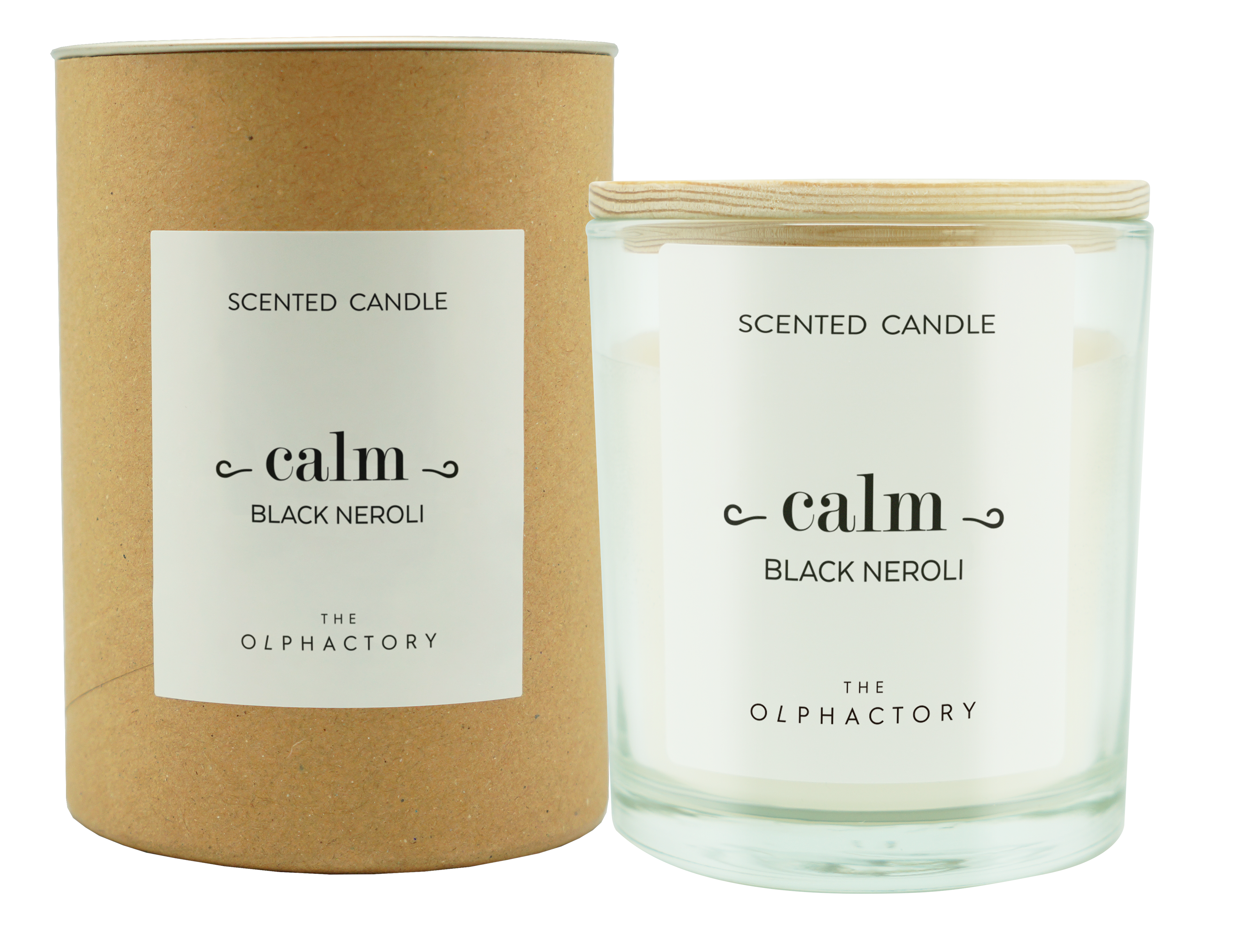 The Olphactory Candle CalmBlackNeroli