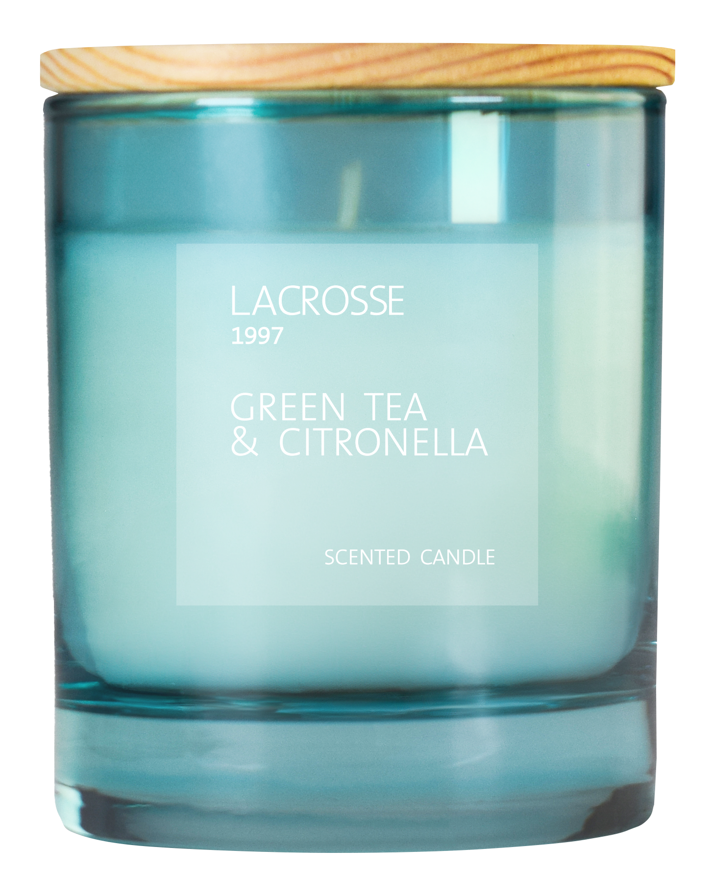נר ארומטי LACROSSE [Fresh Codes] Green Tea & Citronella 200 גרם | מרחיק יתושים טבעי