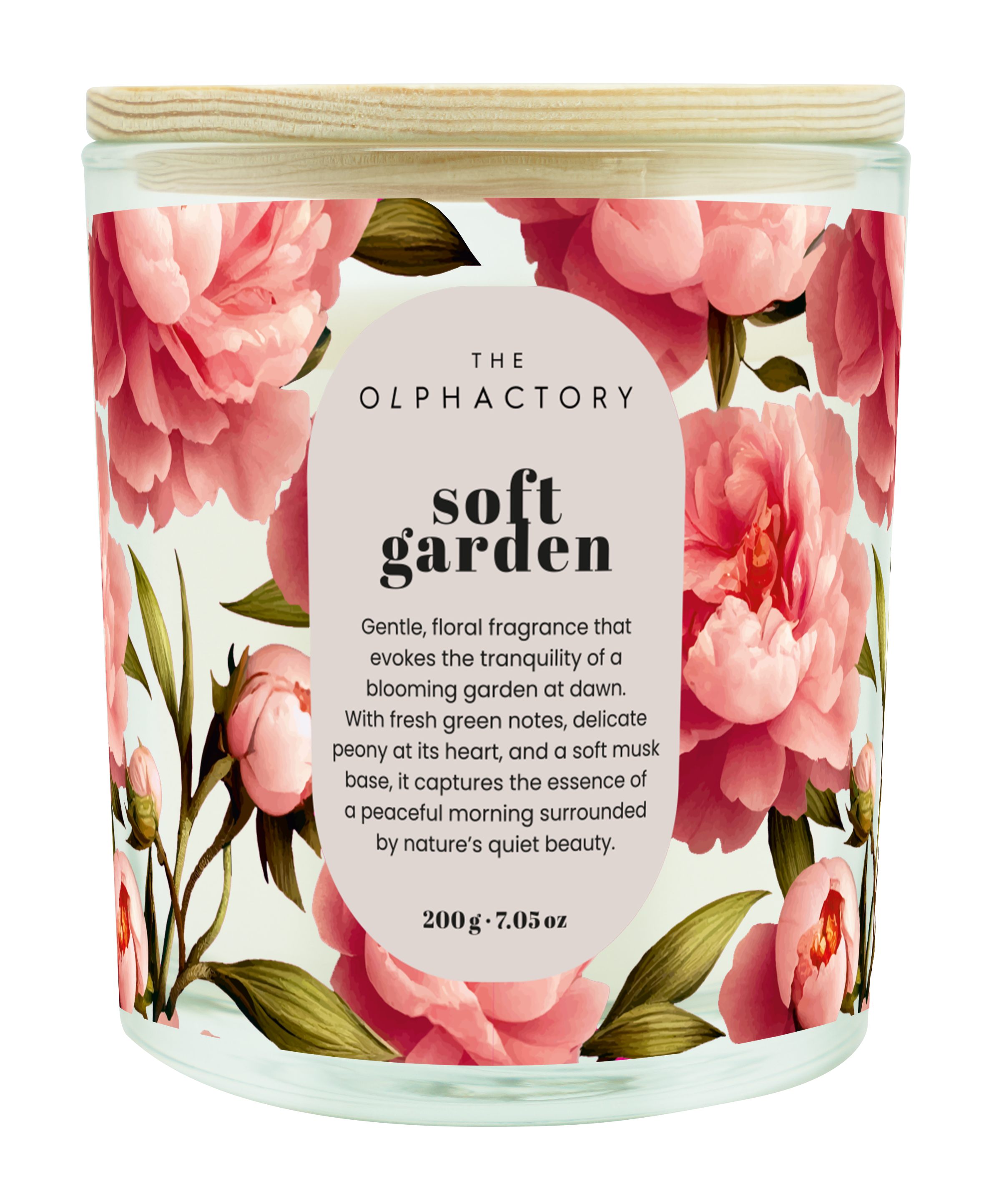 Soft Garden נר סויה THE OLPHACTORY Blossom Tales