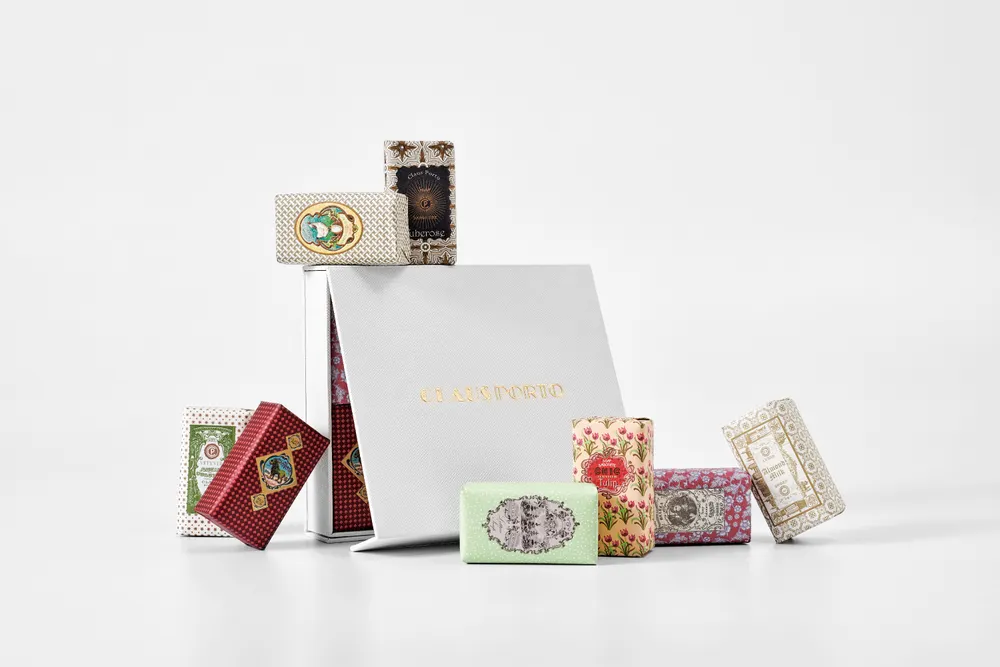 מארז סבונים Claus Porto GIFT BOX 8 MINI SOAPS