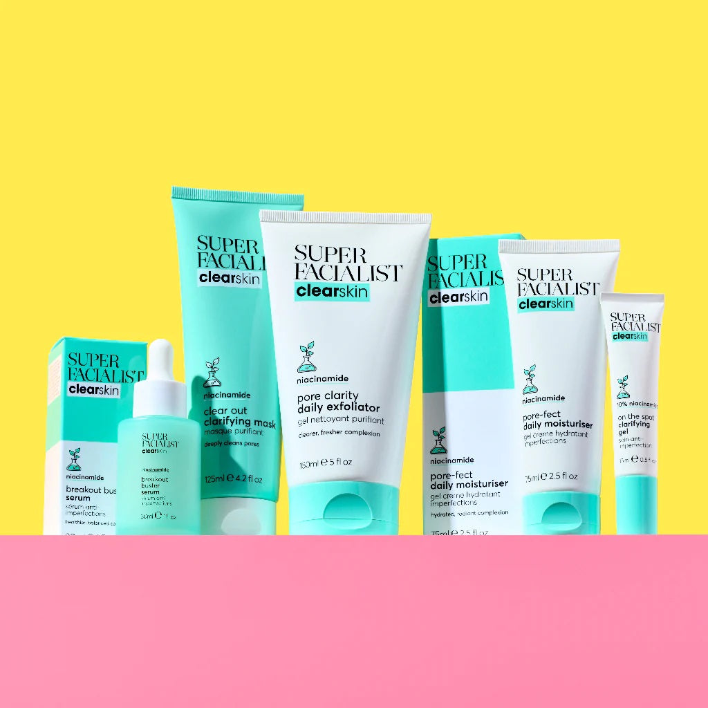 super-facialist-pore-clarity-daily-exfoliator-סבון פילינג מטהר כל הסדרה