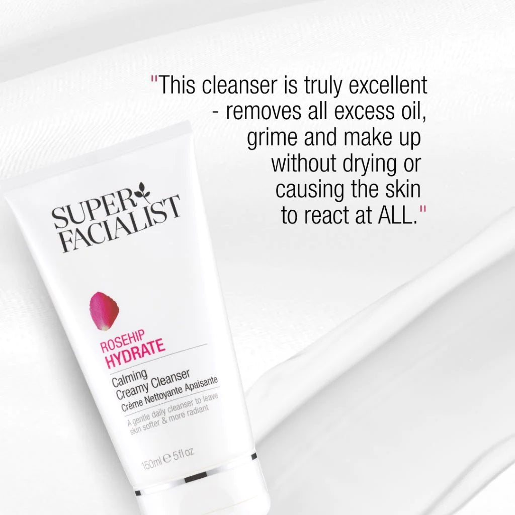 super-facialist-rosehip-calming-creamy-cleanser-5_תחליב לניקוי הפנים