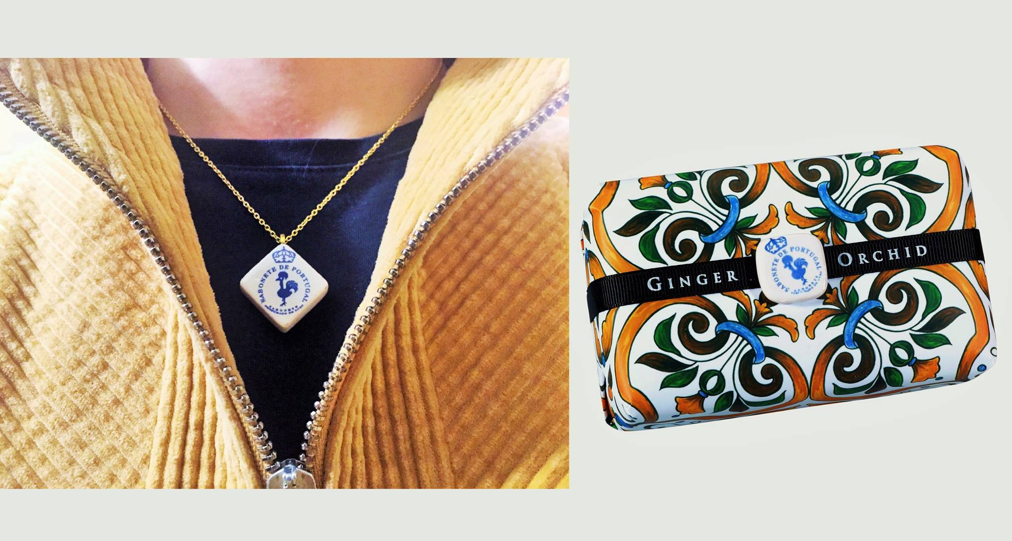 סבון פסיפס Castelbel Ginger & Orchid