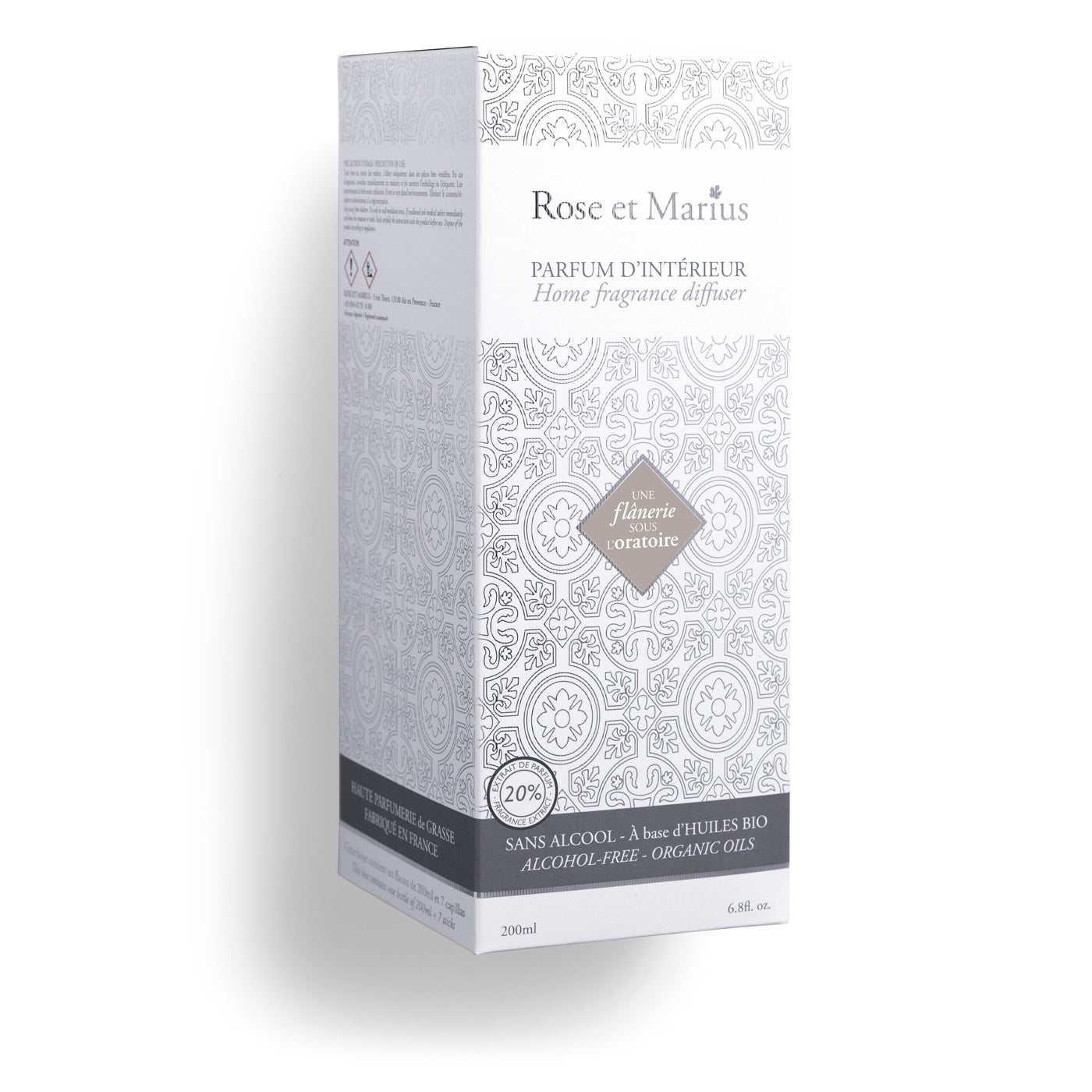מפיץ ריח Rose et Marius UNE FLÂNERIE SOUS L'ORATOIRE