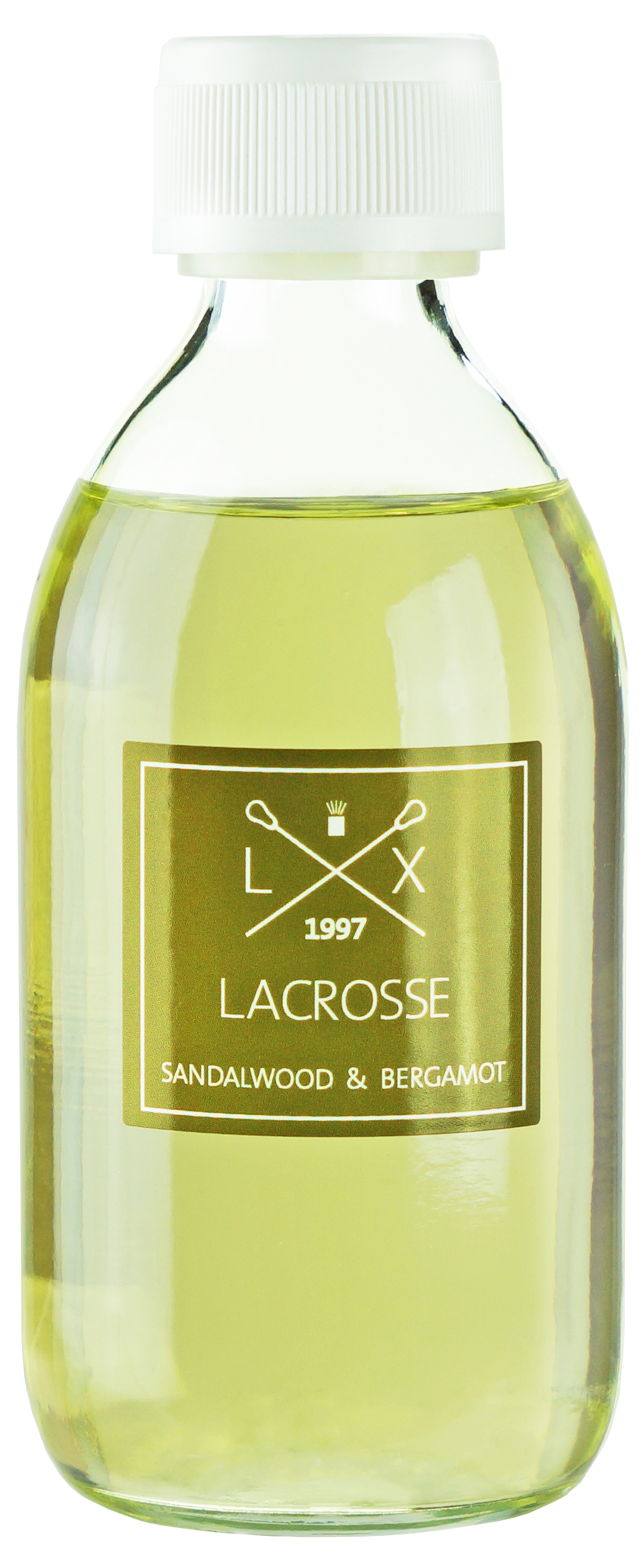 מילוי למפיץ ריח 250 מיל LACROSSE Sandalwood & Bergamot
