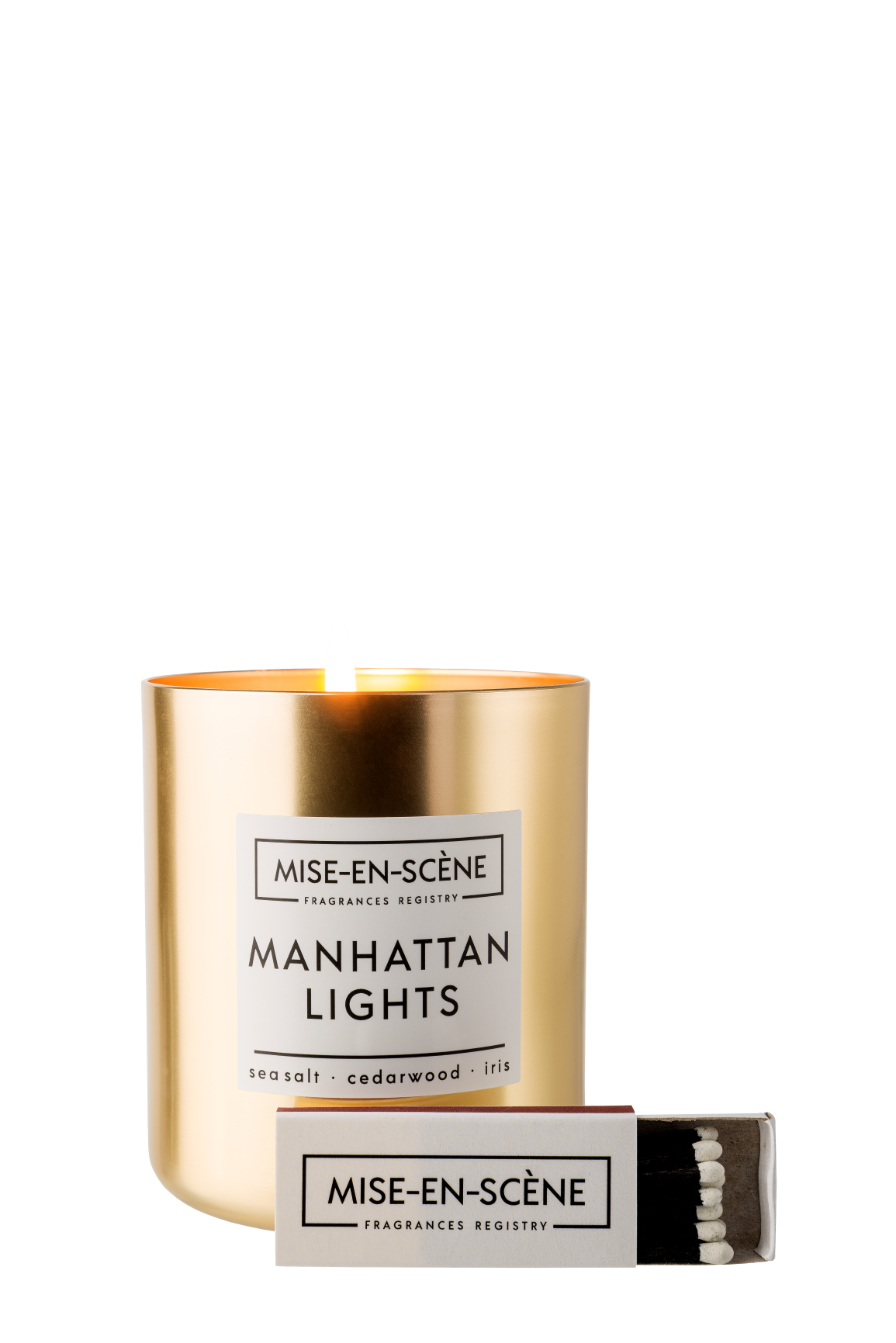 נר בכלי מתכת Mise-En-Scène Manhattan Lights