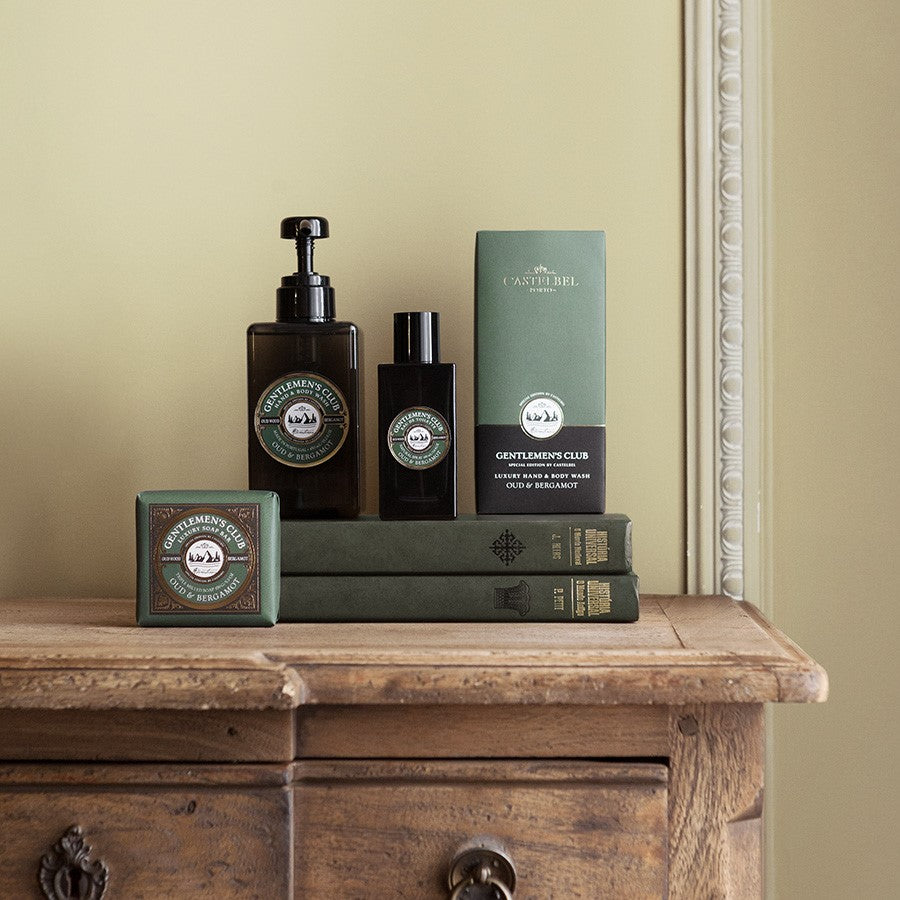 Oud & Bergamot סבון ידיים וגוף Castelbel Gentlemen's Club