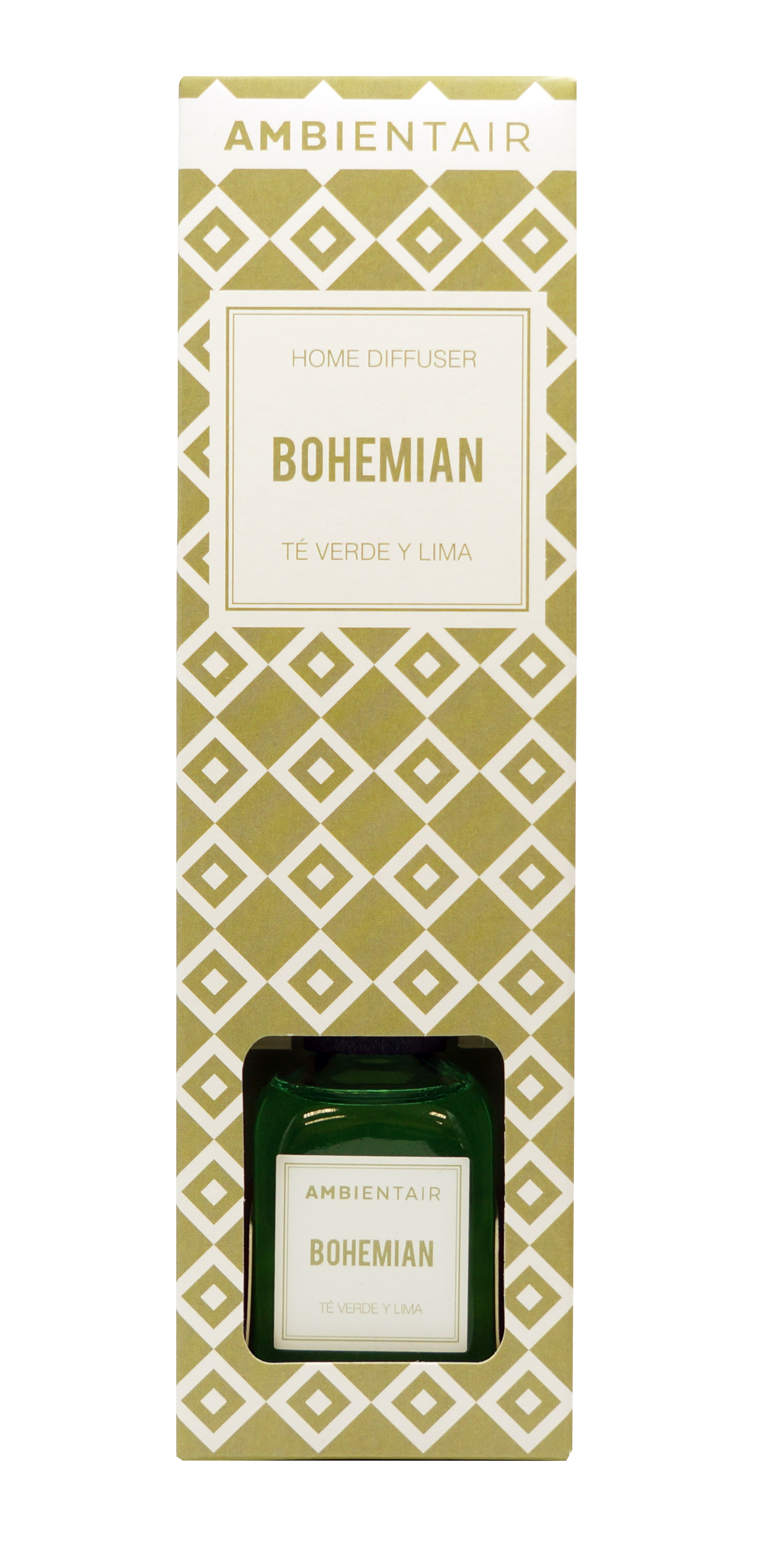 Bohemian מפיץ ריח 100מיל Green Tea and Lime
