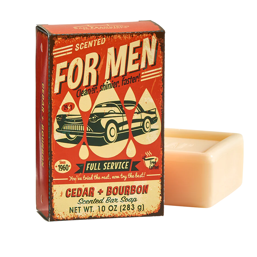 סבון לגבר "For Men" Cedar Bourbon
