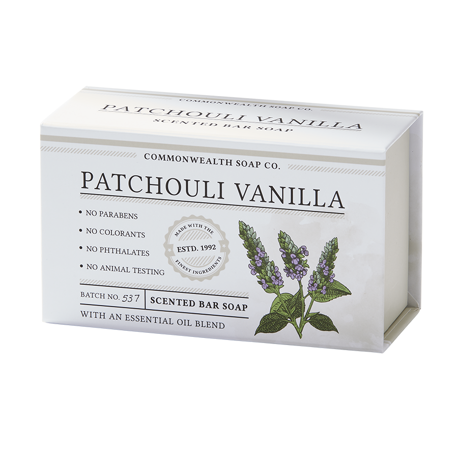 סבון מוצק Patchouli Vanilla