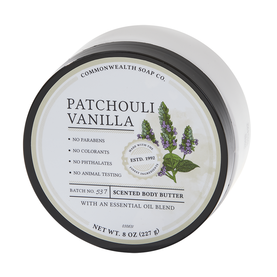 חמאת גוף Patchouli Vanilla