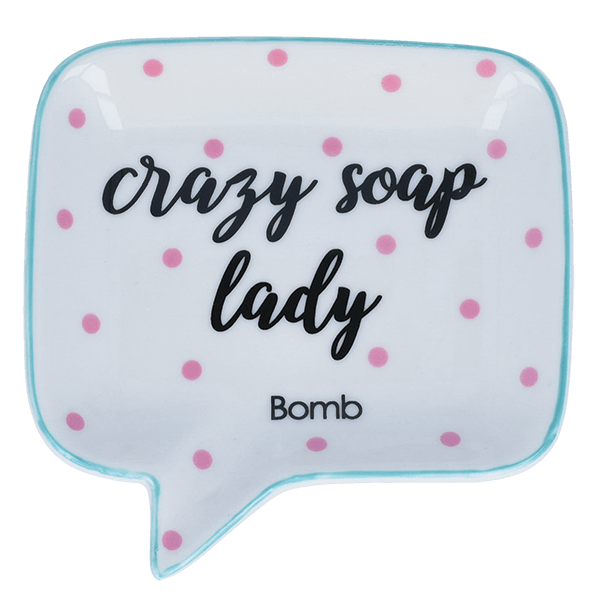 סבונית קרמיקה Crazy Soap Lady