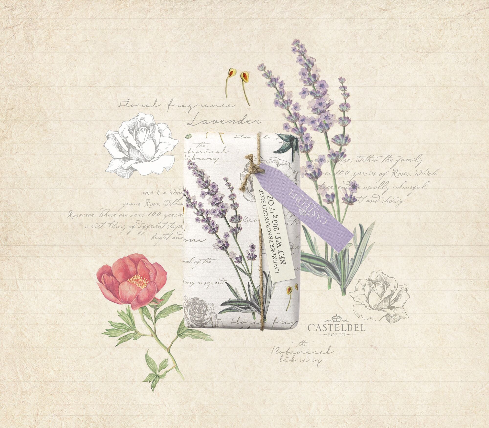 CASTELBEL סבון Botanical Lavender