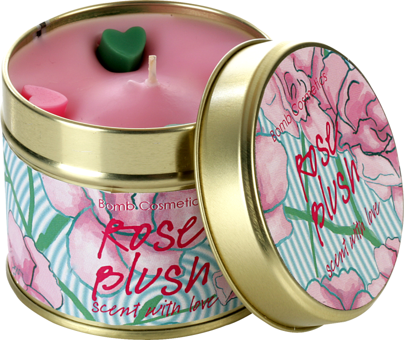 Rose Blush נר פחית